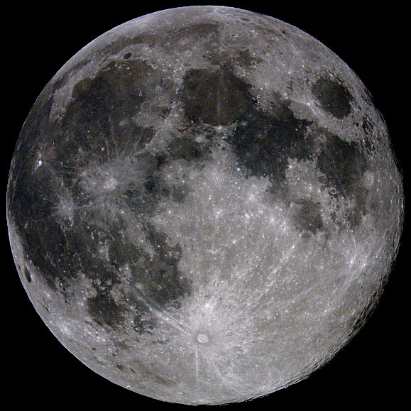 Moon Photo by Canon EOS D30